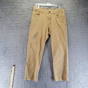 Carhartt Pants Mens 32x30 Tan Rugged Flex Canvas Relaxed Fit Workwear *Read*